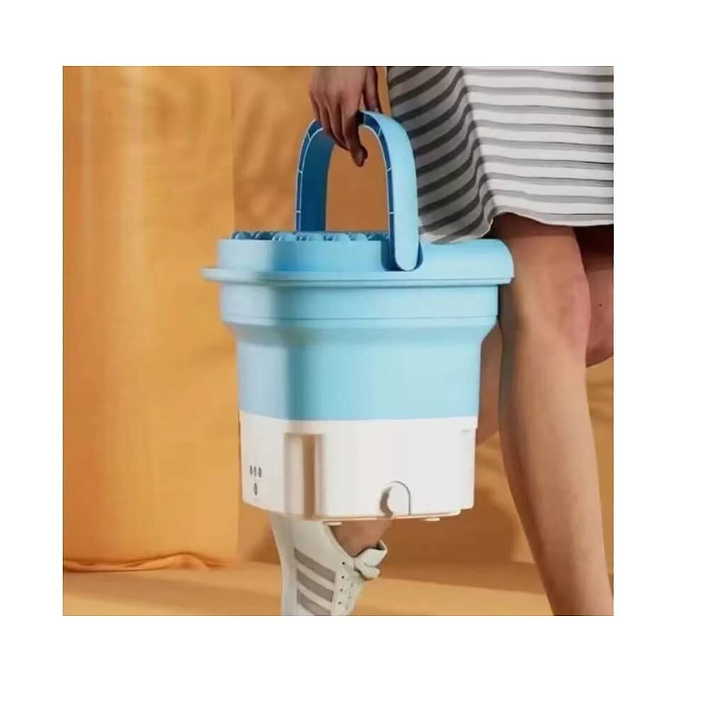 Mini Lavadora Portatil Plegable Personal Hogar image number 4.0