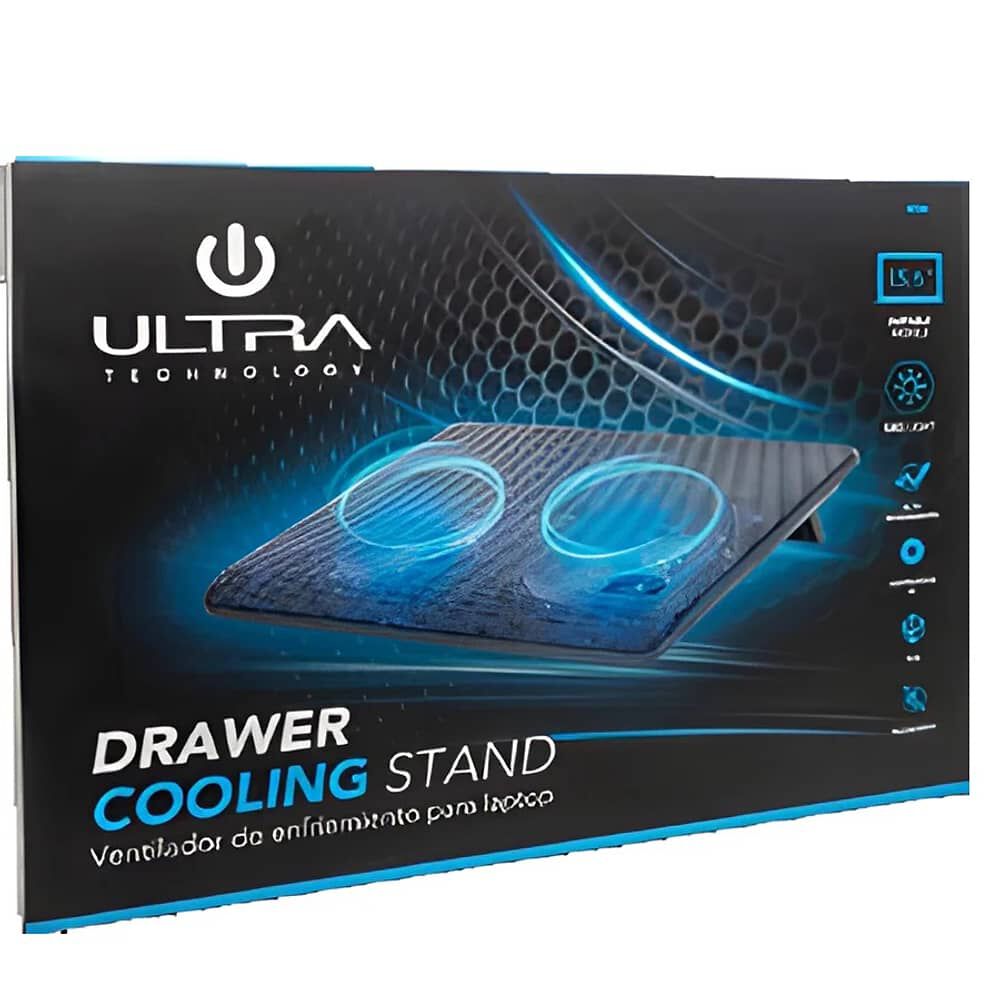 Ventilador Notebook Ultra Metalico 2 Ventiladores image number 2.0