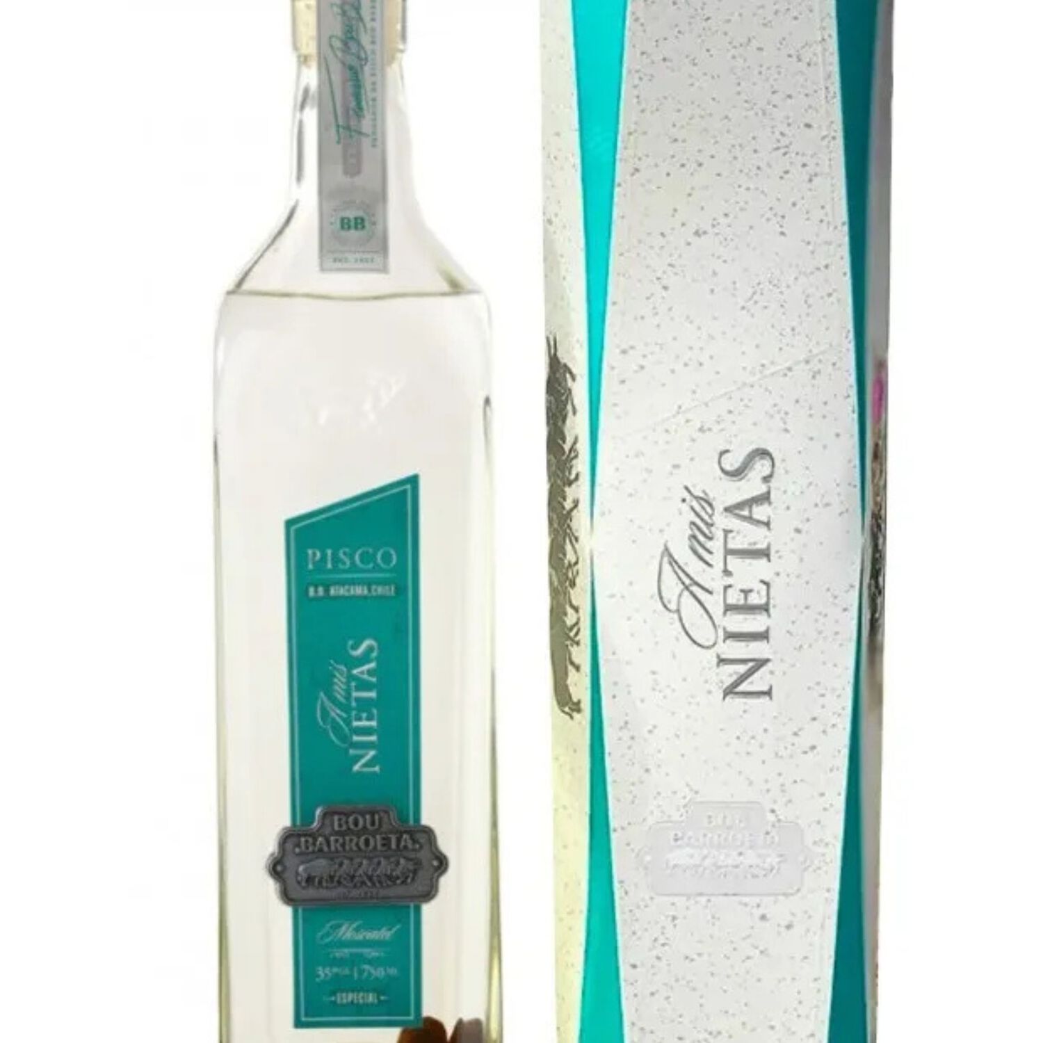 Pisco Bou Barroeta A Mis Nietas 35 750ml image number 0.0