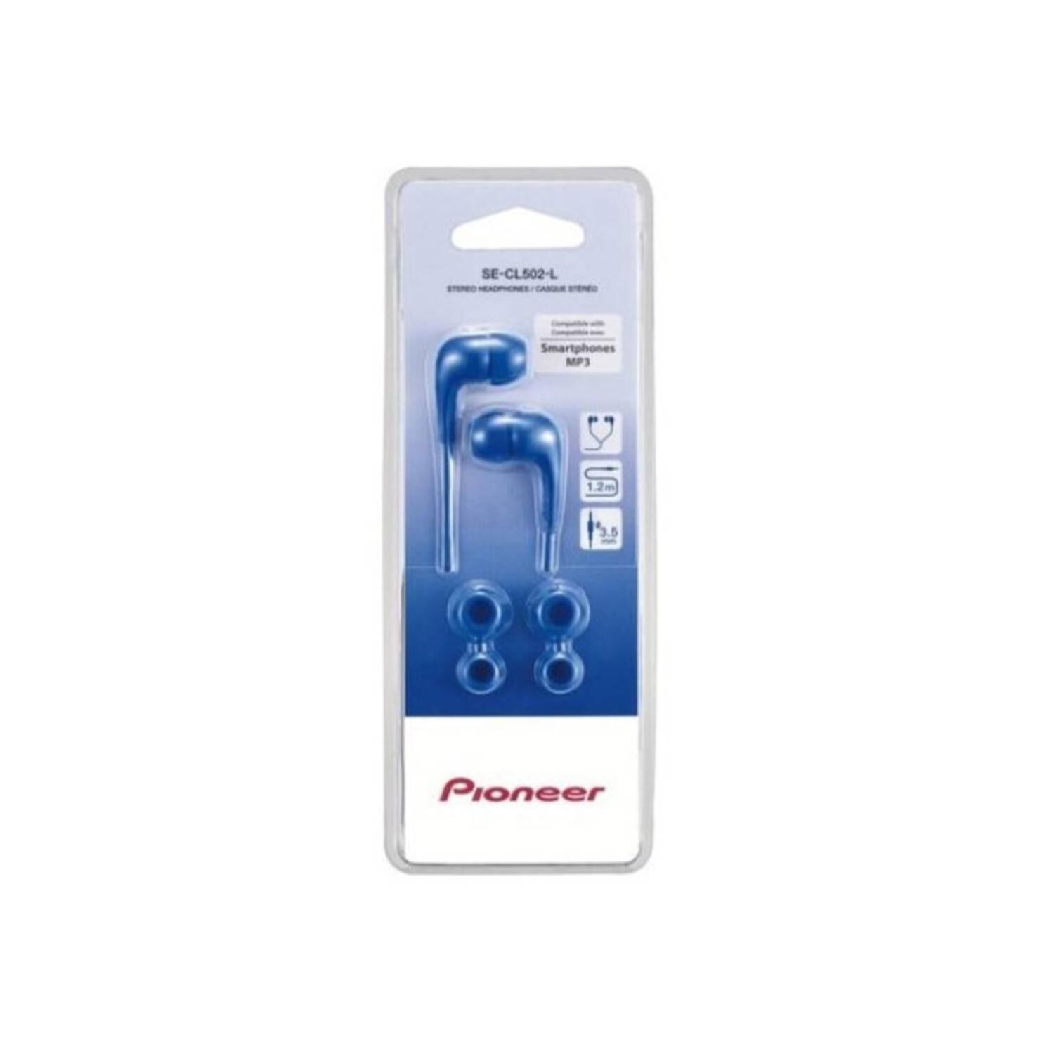 Audifonos In Ear Jack 3.5mm 1.2m Azul Se-cl502 image number 2.0