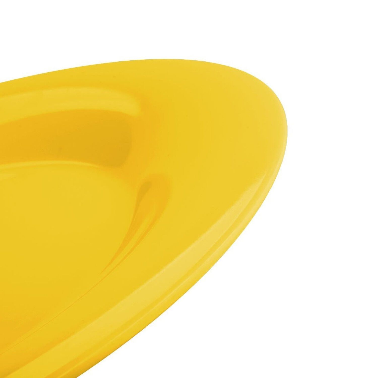 Set De 6 Plato De Policarbonato Amarillo 15 Cm image number 4.0