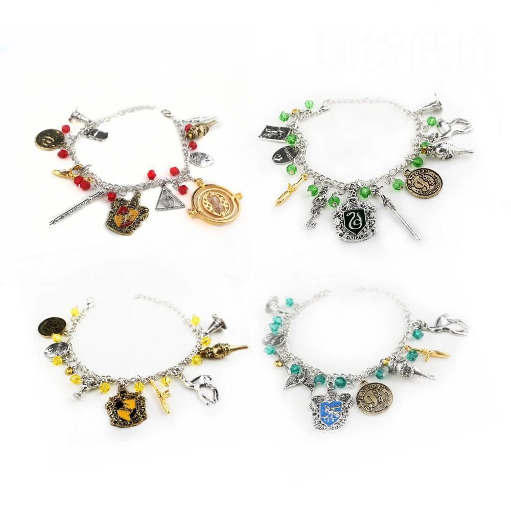 Pulsera Dijes Casas Hogwarts Harry Potter image number 9.0