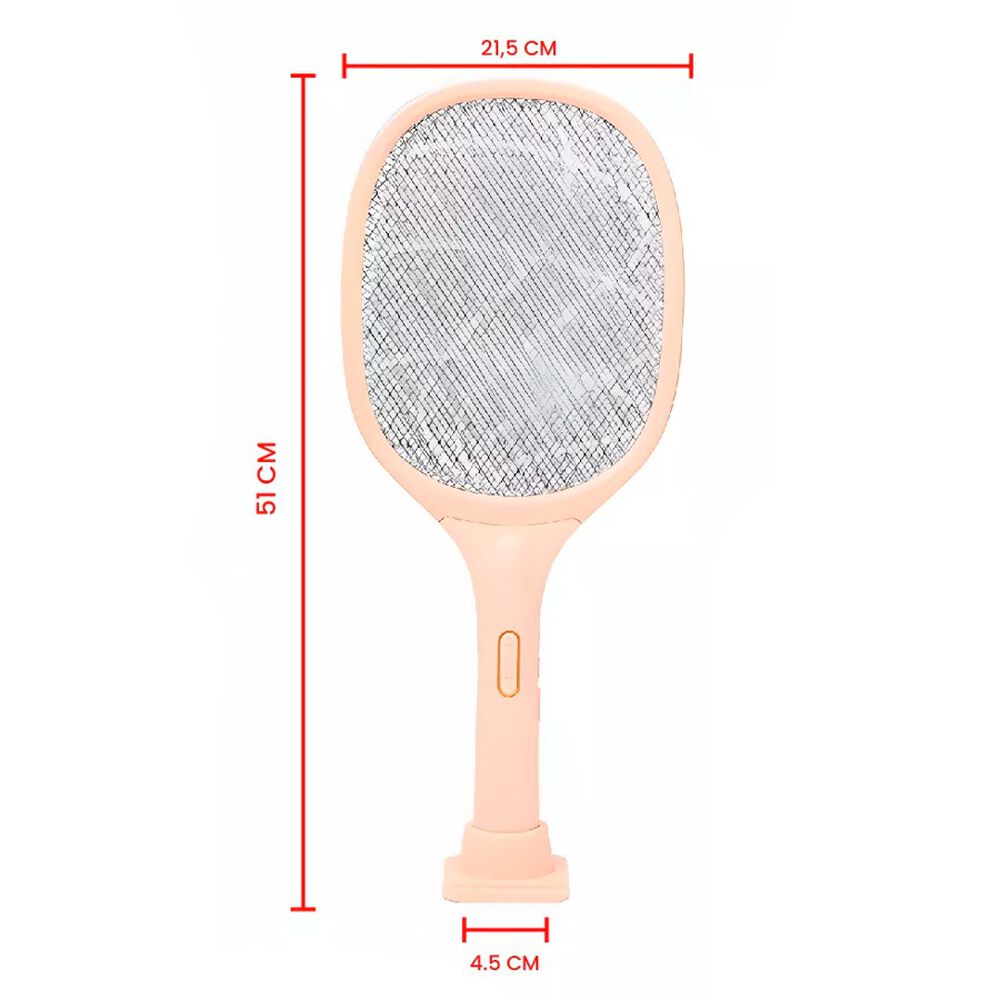 Raqueta Eléctrica Para Eliminar Mosquitos E Insectos image number 1.0