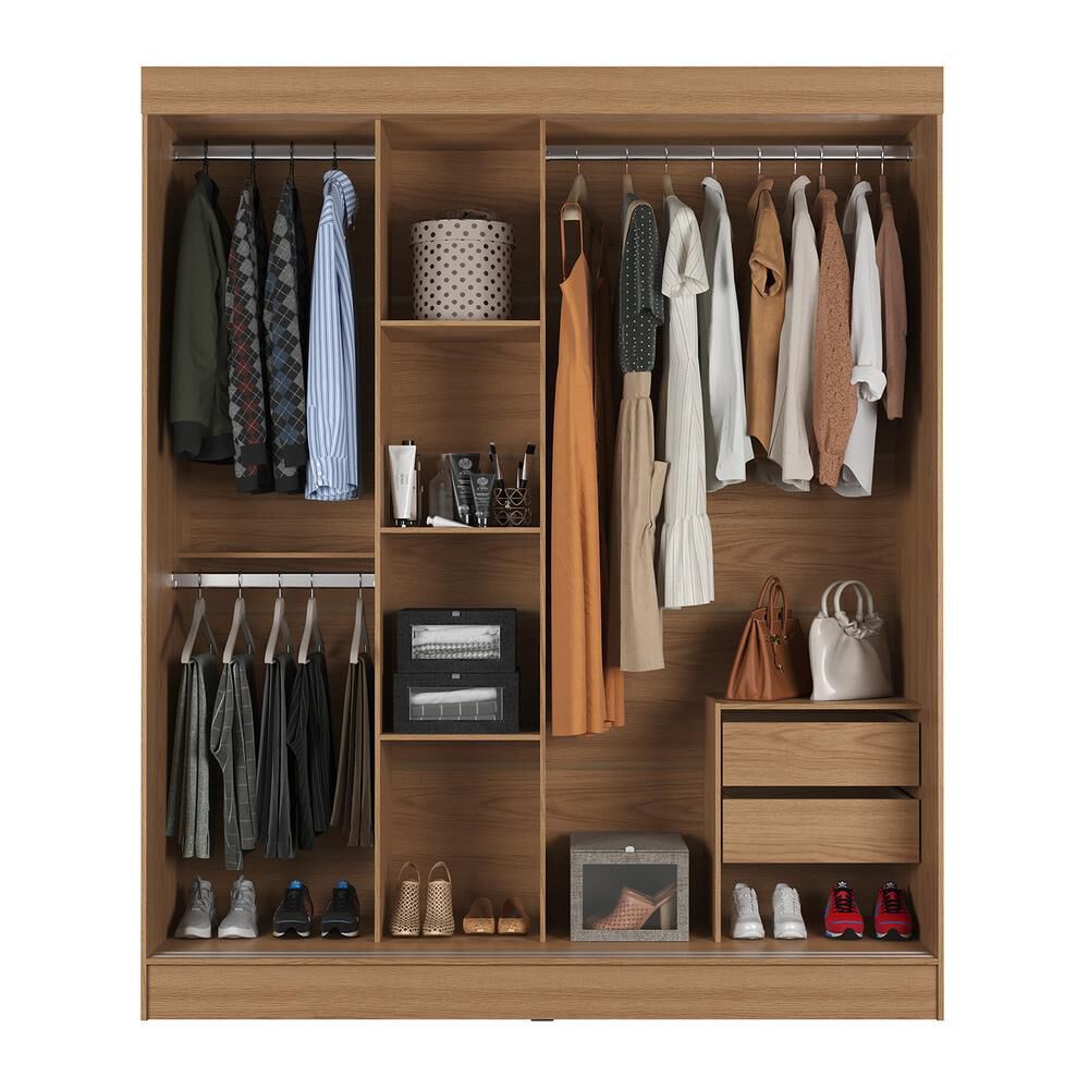 Cl&oacute;set Decocasa Mallorca / 3 Puertas / 2 Cajones image number 2.0