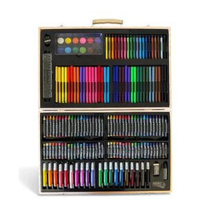Set De Arte 180 Piezas Lapices Plumon Pinturas Maleta Ni&ntilde;os