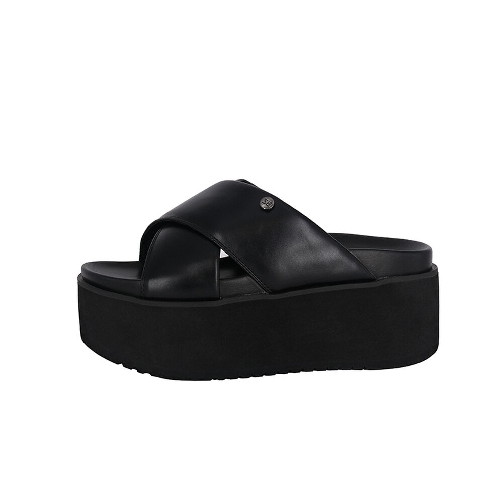 Sandalia Plataforma Gravity Negro Alquimia image number 1.0