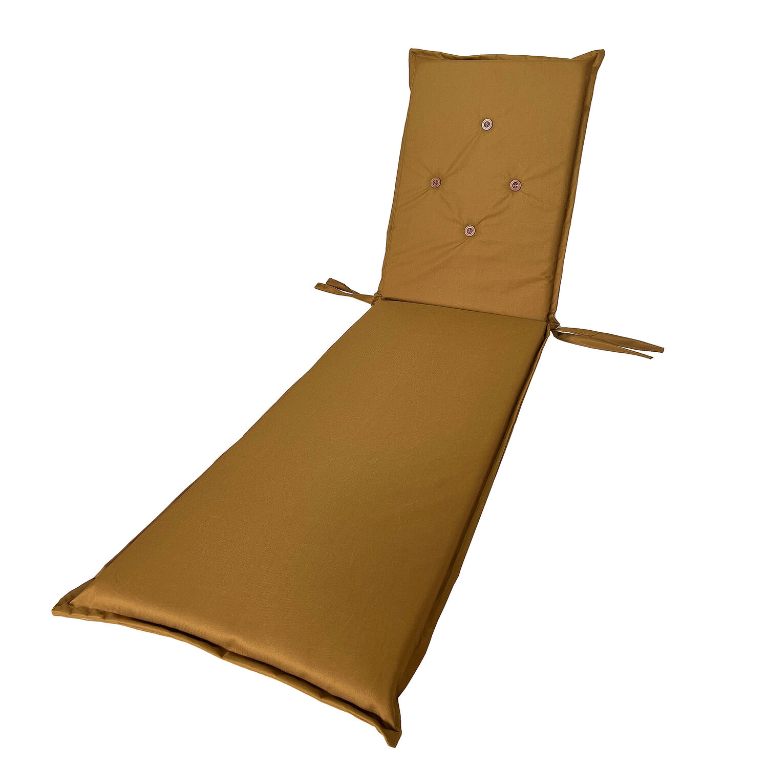 Cojin Cafe En Lona Poliester Uv Para Reposera 55 X 5 X 190 Cm image number 2.0