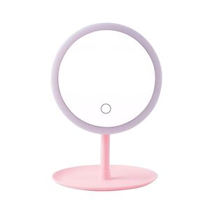 Espejo Con Luz Led Plegable Redondo Recargable