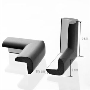 Pack 4 Antigolpes Esquineros Bebe Proteccion Goma Borde