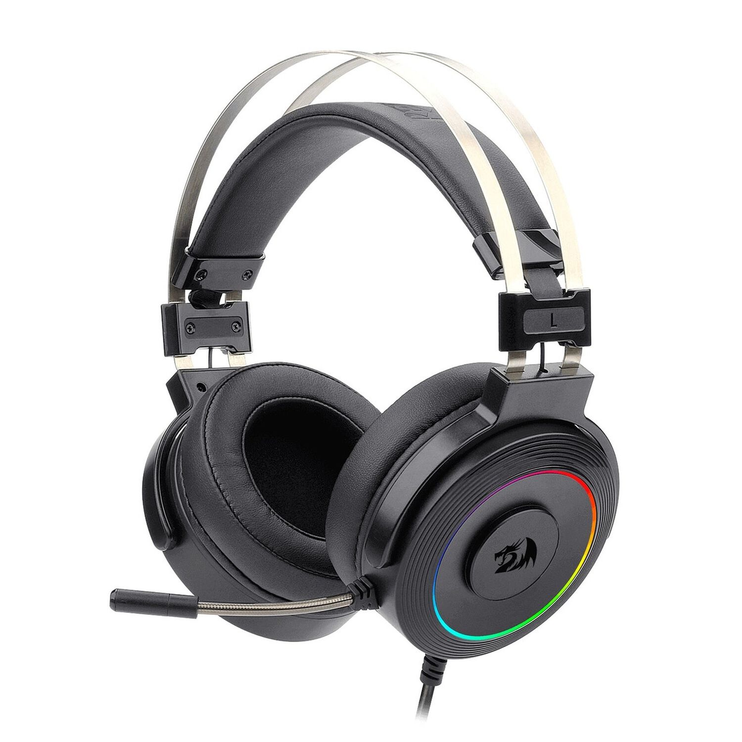 Audifonos Usb Redragon Lamia Black Audio 7.1 Con Soporte image number 2.0