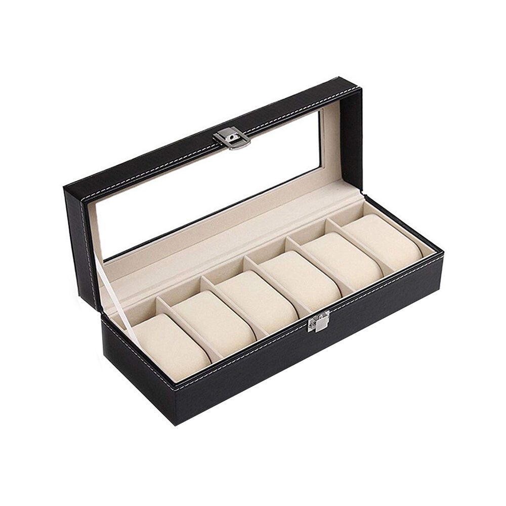 Caja Estuche Organizador De 6 Relojes De Lujo image number 2.0