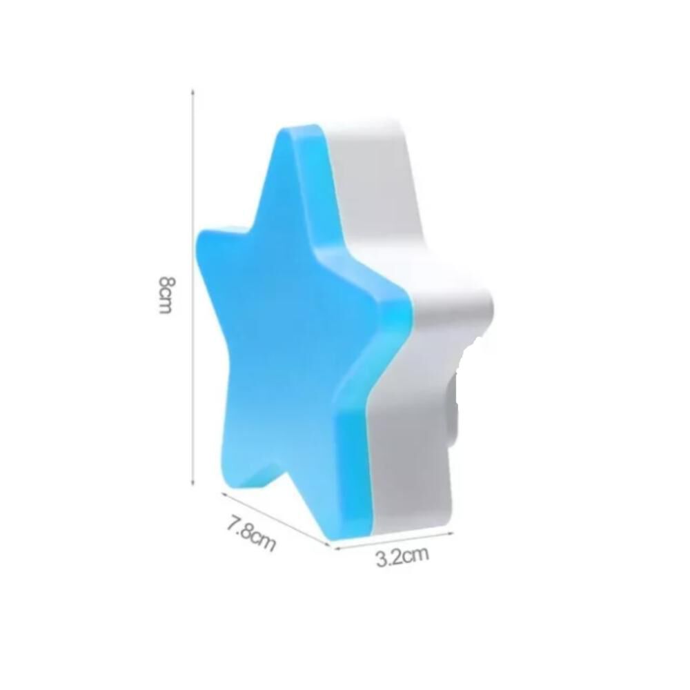 Lampara De Noche Espanta Cuco Luz Led Forma Estrella Niños image number 13.0