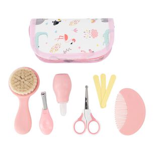 Set Higiene Cuidados Bebesit Bebe Reci&eacute;n Nacido Rosado