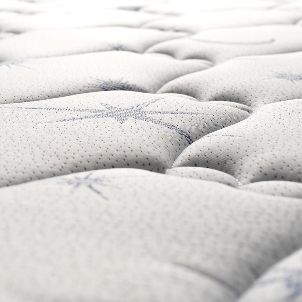 Cama Europea Celta Astral Pocket / 1.5 Plazas / Base Normal + Respaldo image number 1.0
