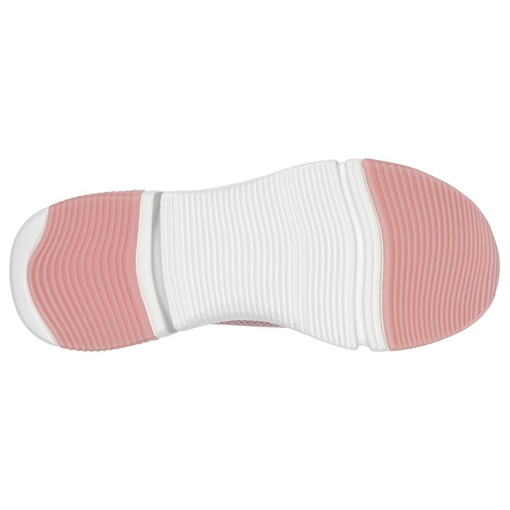 Zapatilla Urbana Mujer Skechers Bobs Sparrow Flex Rosado image number 3.0