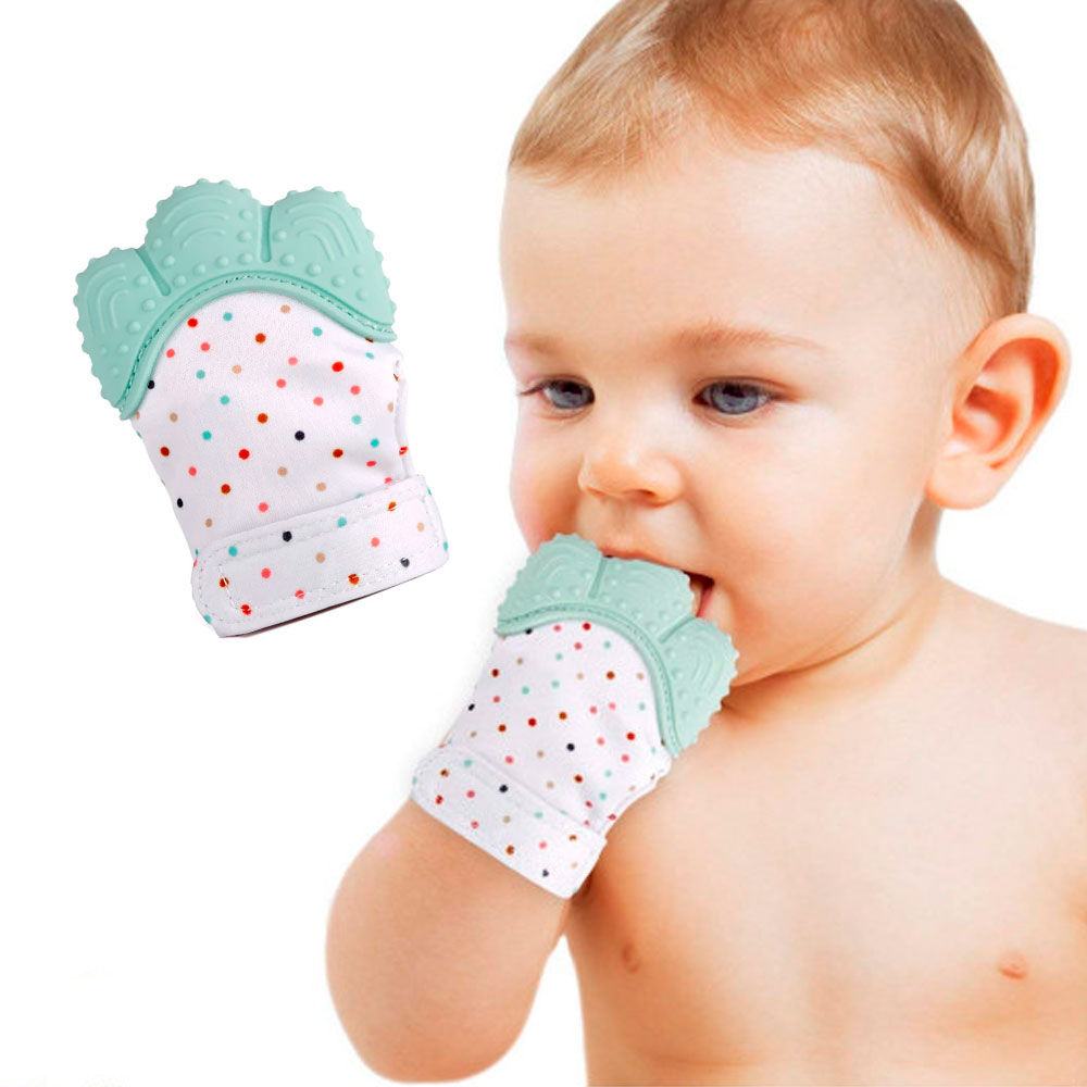 Guante Mordedor Mit&oacute;n Silicona Dentici&oacute;n Rasca Enc&iacute;a De Beb&eacute; image number 4.0