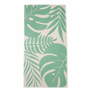 Toalla De Playa Casaideal Monstera / 75x150 Cm
