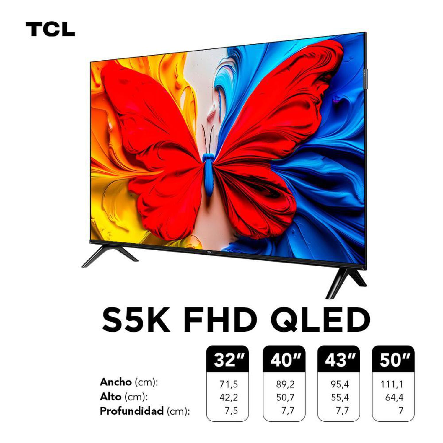 Qled 43" TCL S5K / Full HD / Smart TV image number 8.0