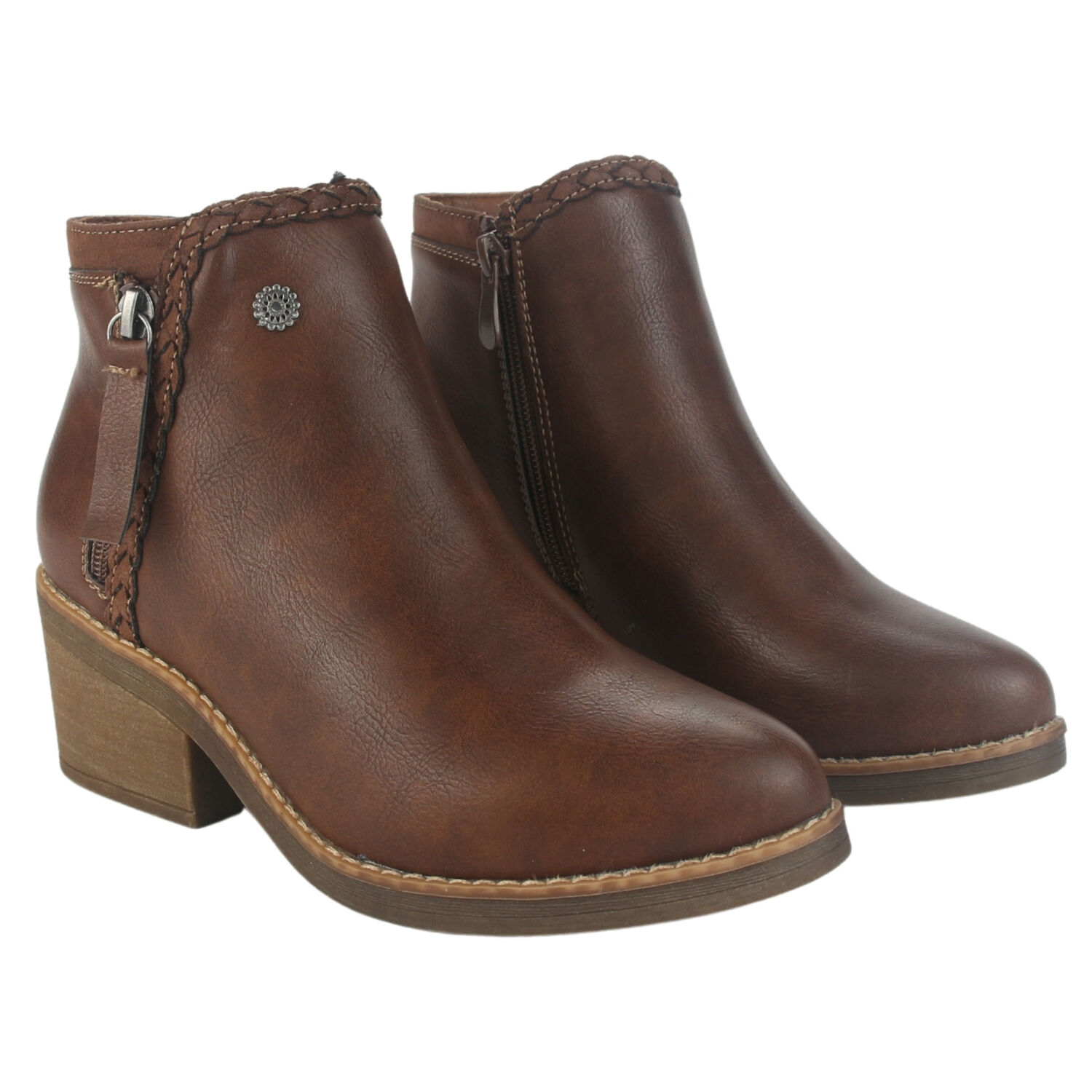 Botin Chalada Mujer Camp-50 Caf&eacute; Casual image number 4.0