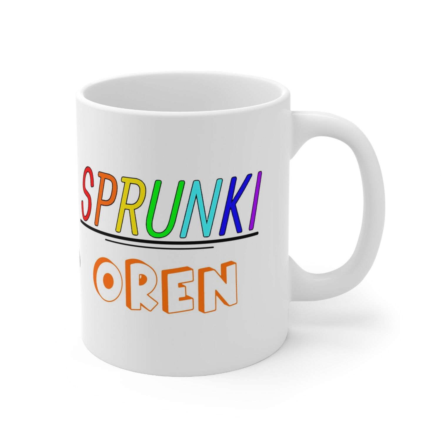 Taza Sprunki Incredibox Oren Taz&oacute;n 325ml image number 2.0