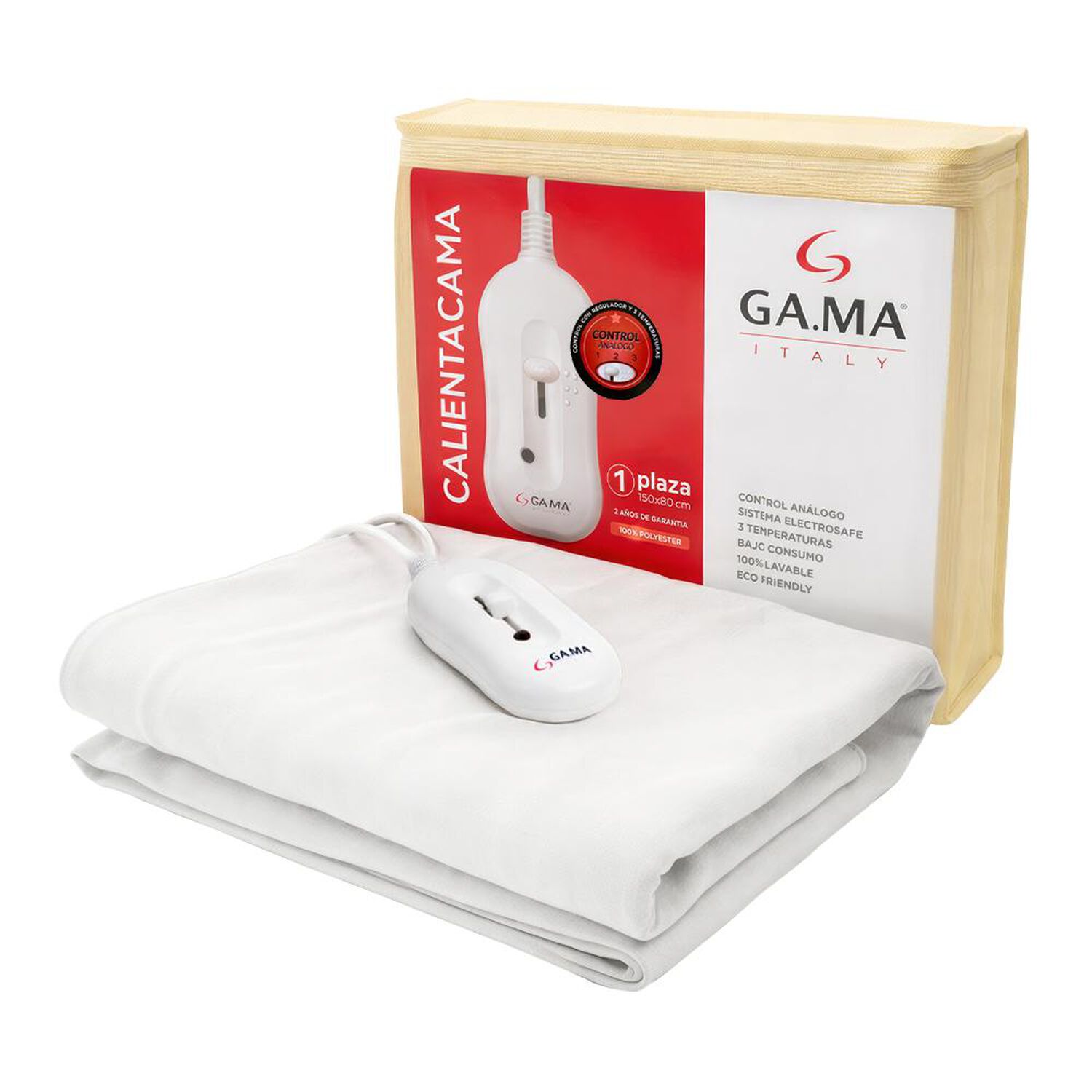 Calienta Cama Gama Single TC 1P PO-001-QD / 1 Plaza image number 0.0