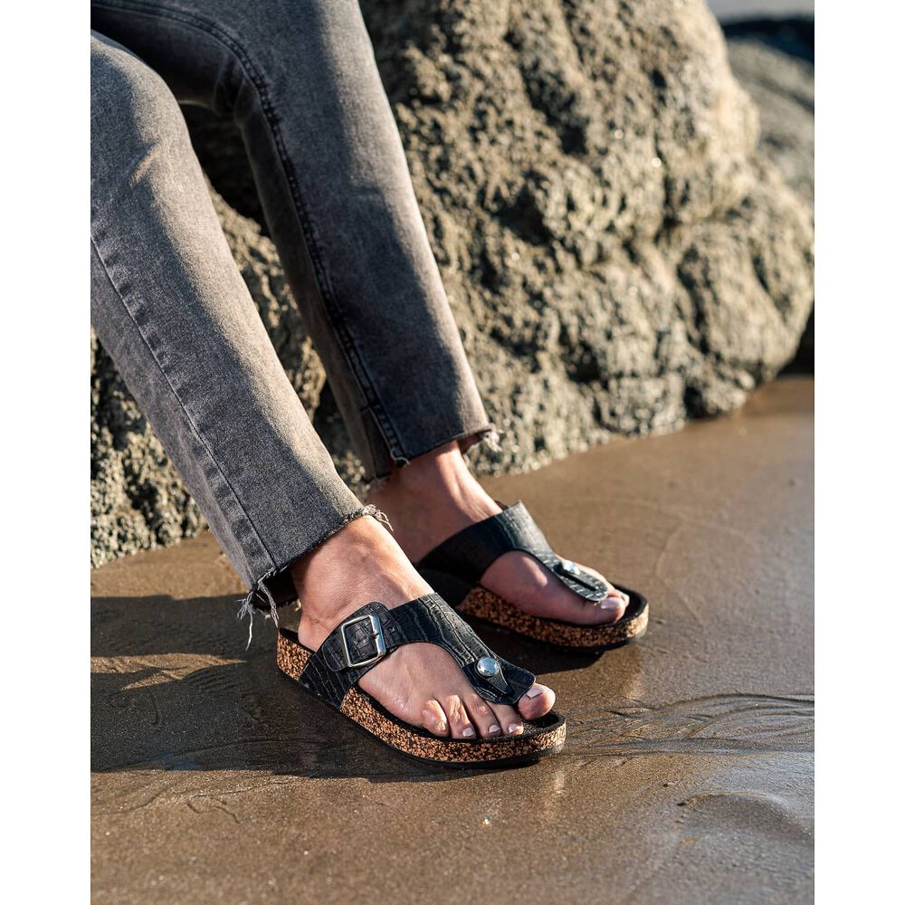 Sandalia Willow Negro Alquimia image number 4.0