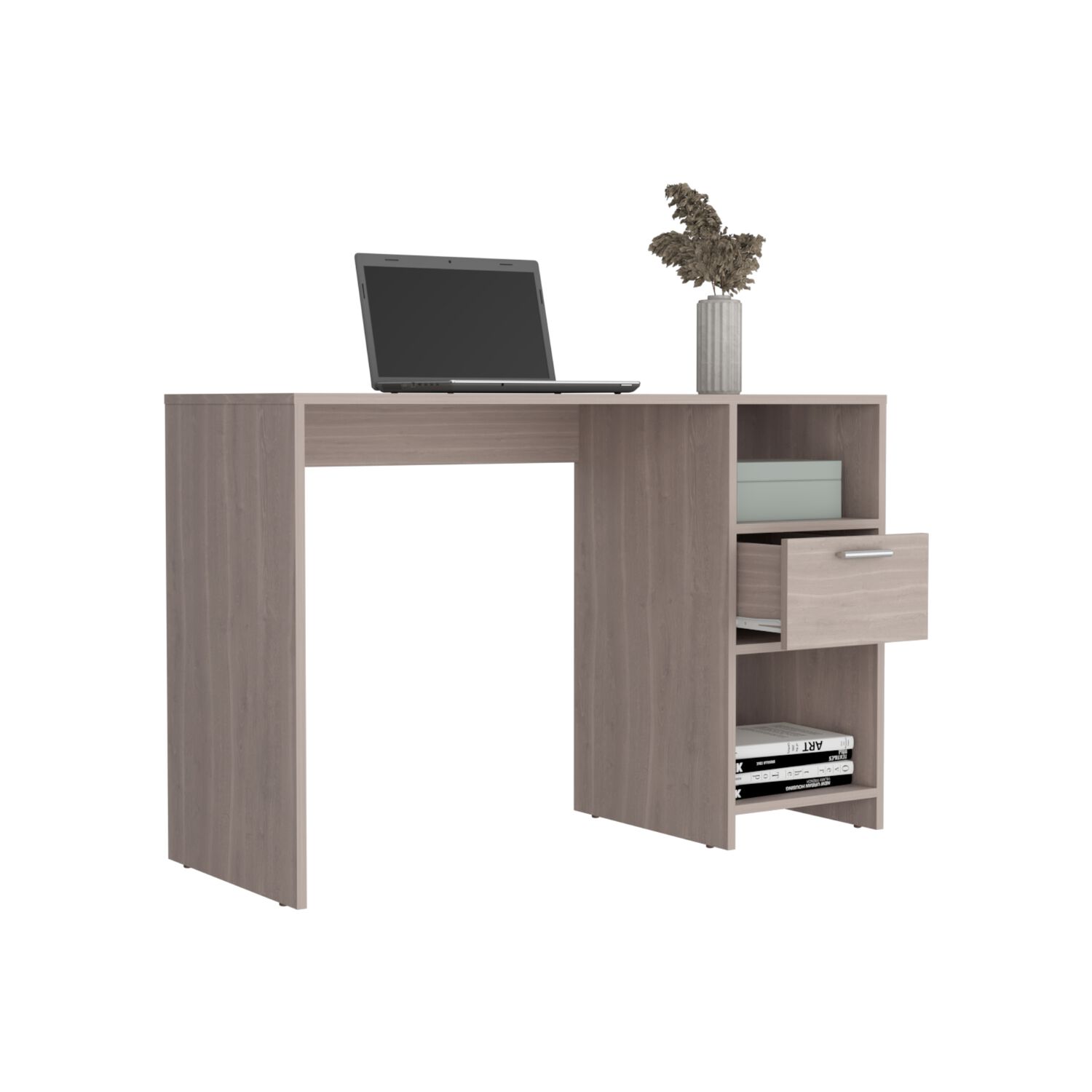 Escritorio Fm Con 1 Cajon 73x110x43,3 Cm Beige image number 1.0