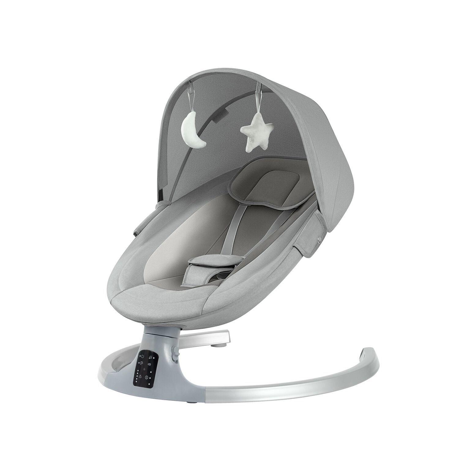 Silla Nido Bouncer Babyswing Smart Gris image number 0.0