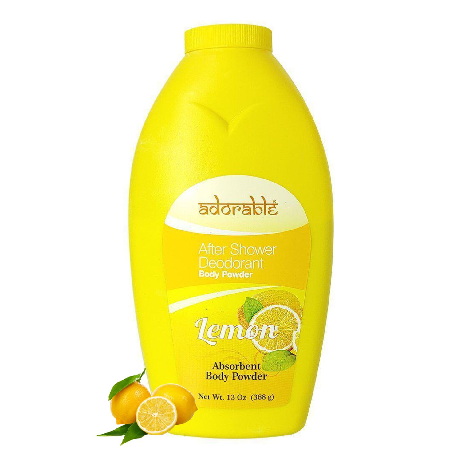Adorable Talco After Shower Lim&oacute;n 368 Grs image number 0.0