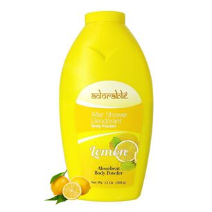 Adorable Talco After Shower Lim&oacute;n 368 Grs