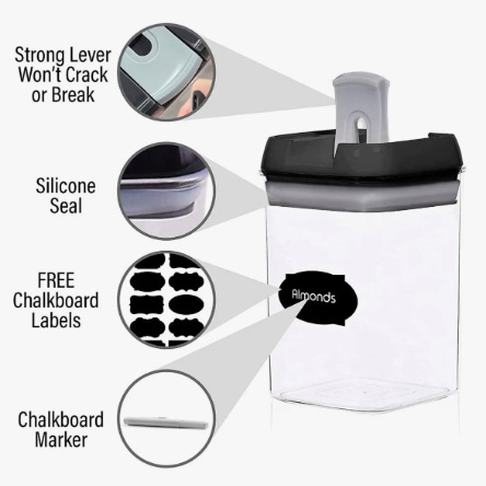 Set De 7 Contenedores Hermeticos De Plastico image number 3.0