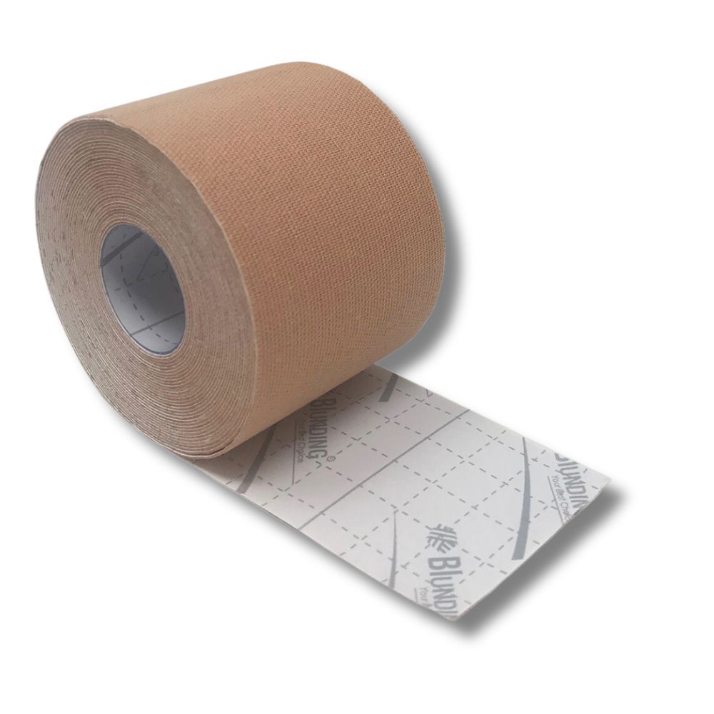 Tape Kinesiológico Blunding Tape Beige (rollo 5cm X 5mts) image number 0.0