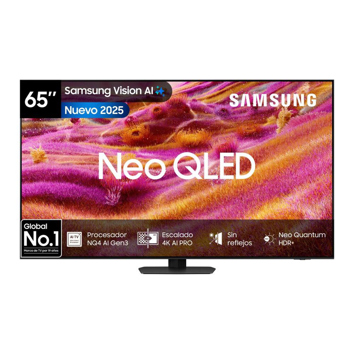 Neo Qled Mini Led 65" Samsung  QN90F Vision AI / Ultra HD 4K / Smart TV 2025 image number 0.0