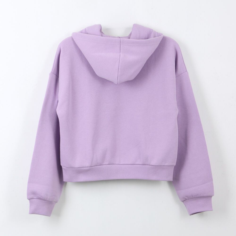 Poler&oacute;n Ni&ntilde;a Hoodie 626 Lilo & Stitch Rosado Disney image number 1.0