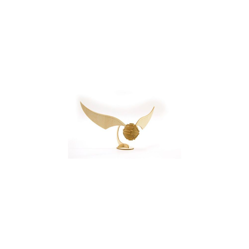 Harry Potter Golden Snitch Libro Y Modelo Armable En Madera image number 0.0
