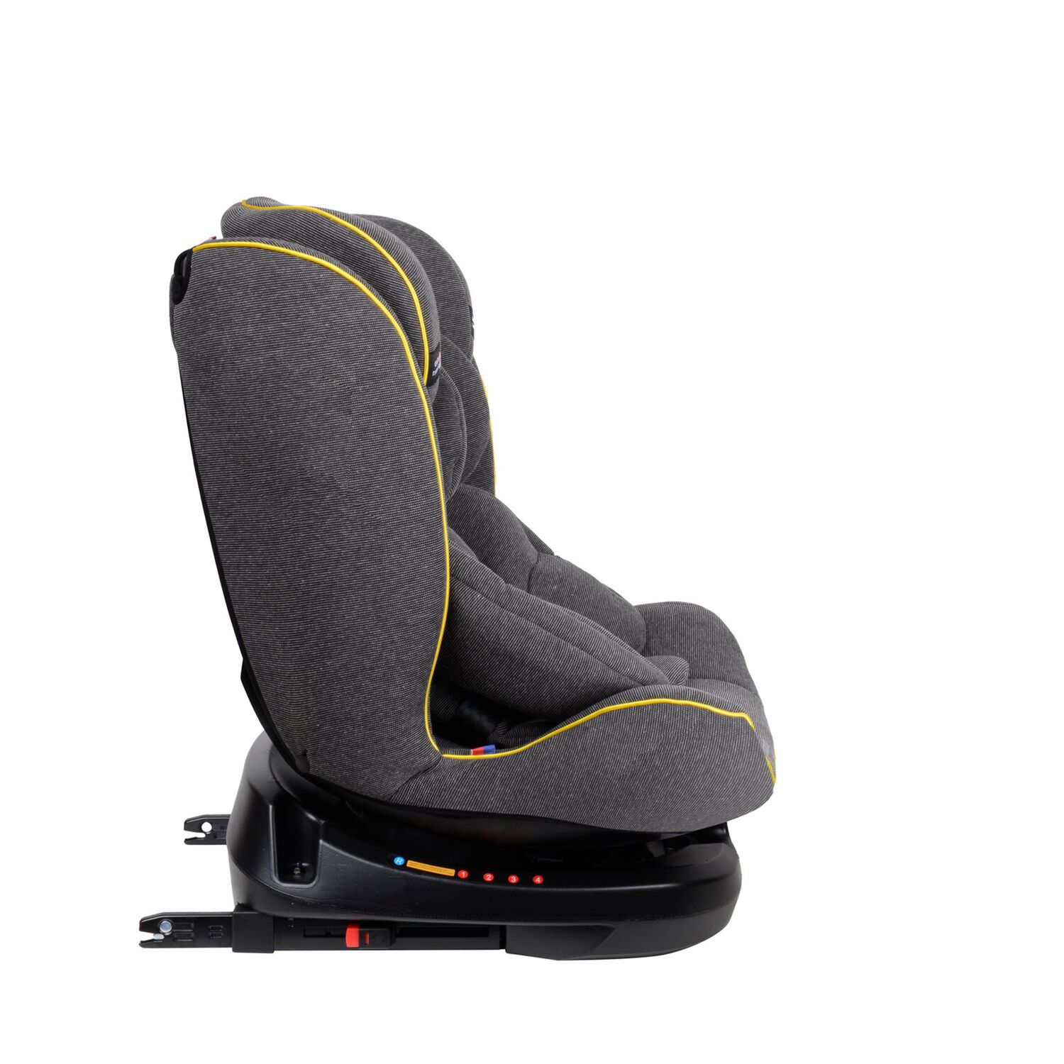 Silla De Auto Convertible Apolo Isofix Lx 360&deg; Grey + Espejo + Hebilla image number 6.0