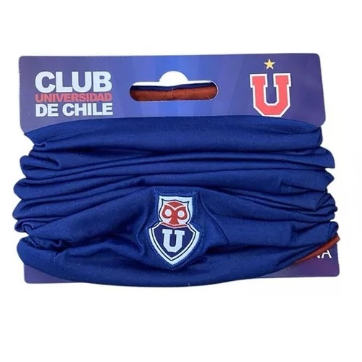 Bandana Multifuncional U Chile Color Azul image number 0.0