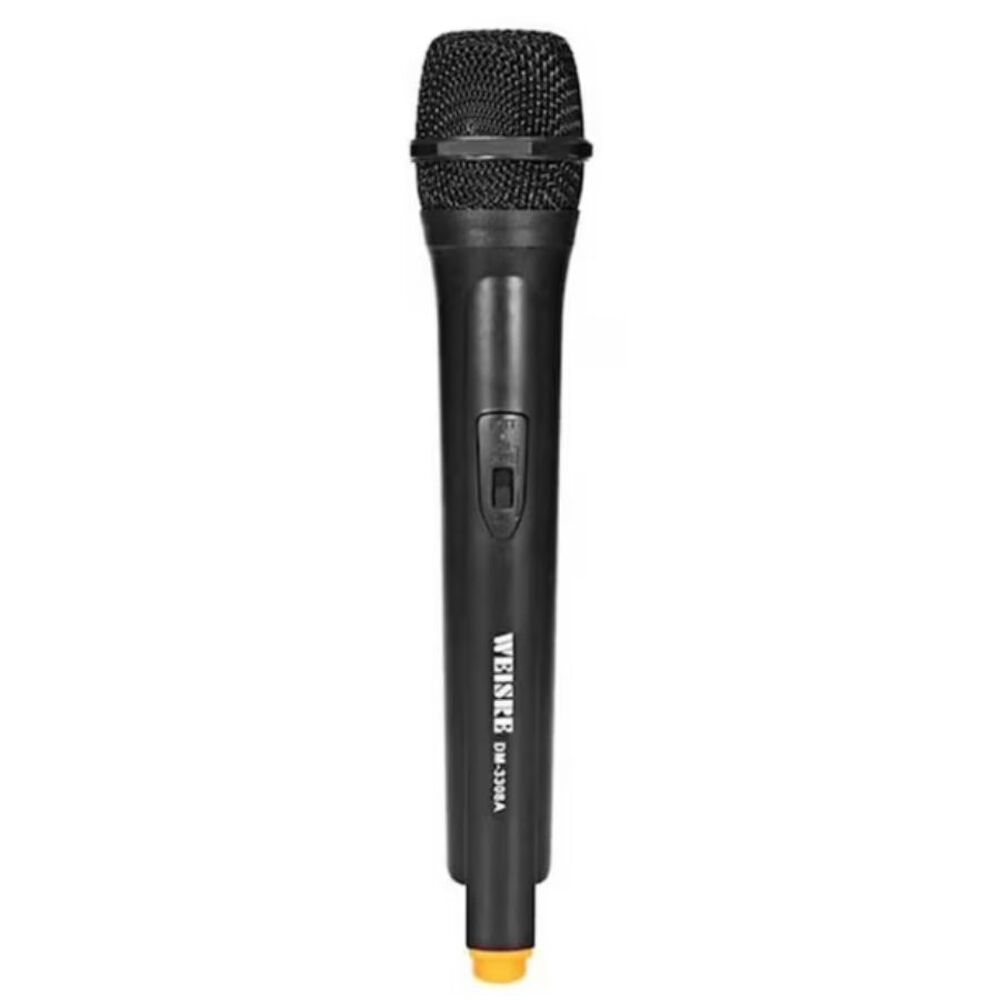 Micr&oacute;fono Inal&aacute;mbrico Profesional Weisre Dm 3308a Karaoke image number 0.0