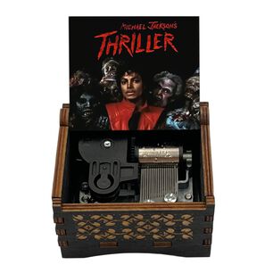 Caja Musical Melod&iacute;a Thriller Michael Jackson