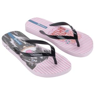 Sandalia Mujer Negro/rosa Love Pets Ipanema