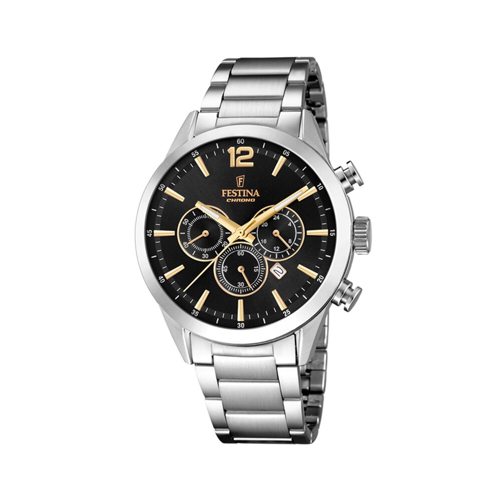Reloj F20343/4 Festina Negro Hombre Timeless Chronograph image number 0.0