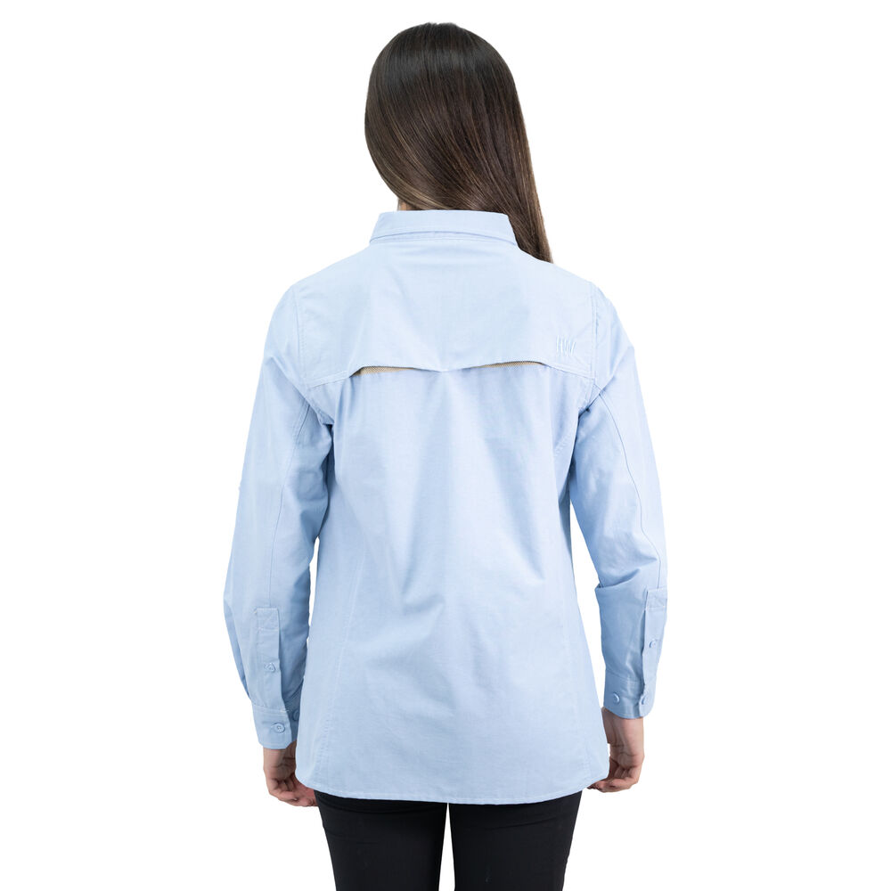 Camisa Hw Duck Dry Mujer Celeste image number 1.0