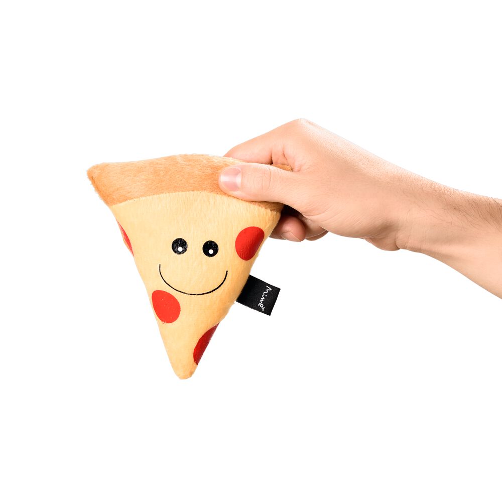 Juguete Gato Mimo Pizza Peluche Catnip 12cm Pp154 image number 1.0