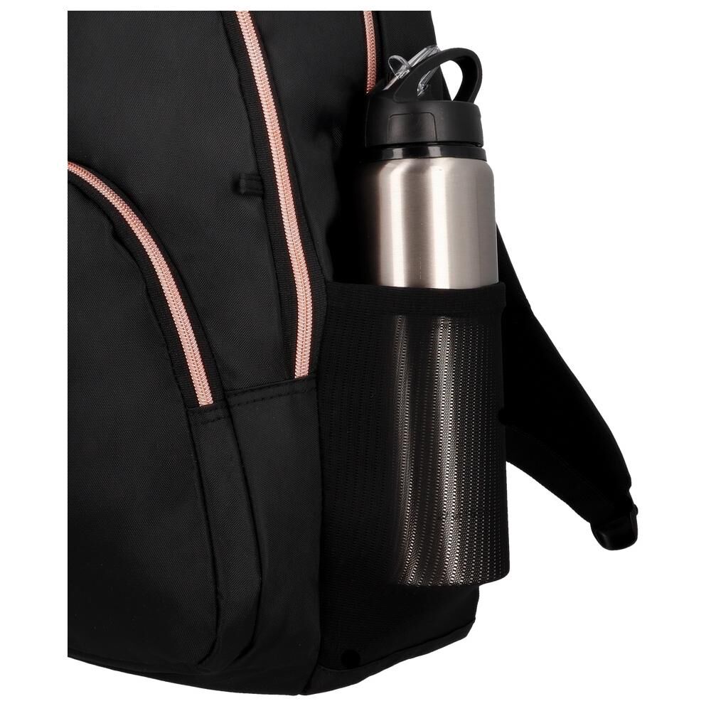 Mochila Notebook Xtrem Kansas 6xt Negro/rose Gold 15" image number 7.0