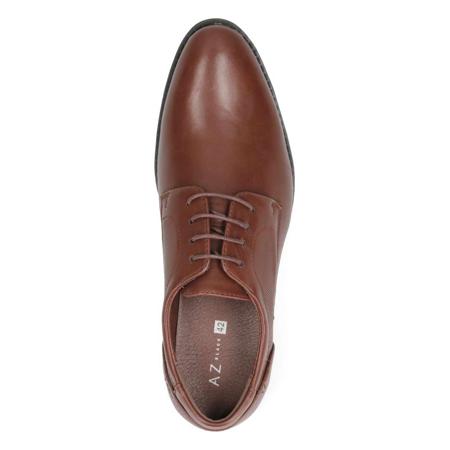 Zapato De Vestir Hombre Az Black Brown image number 4.0