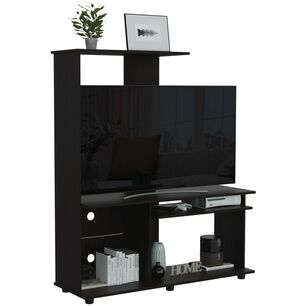 Estante Tv 50" Con 5 Repisas Fm-005n - Negro