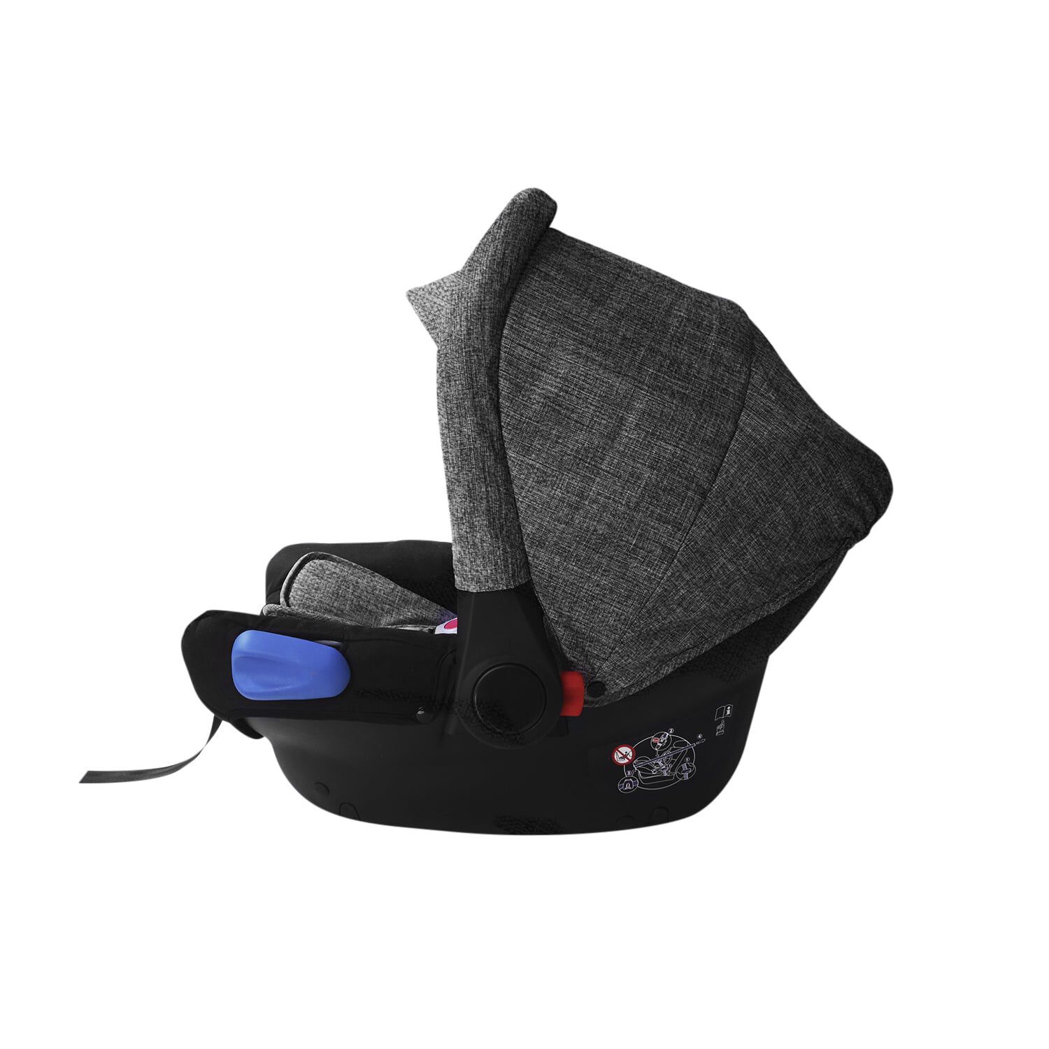 Silla De Auto Zoe Gris image number 2.0