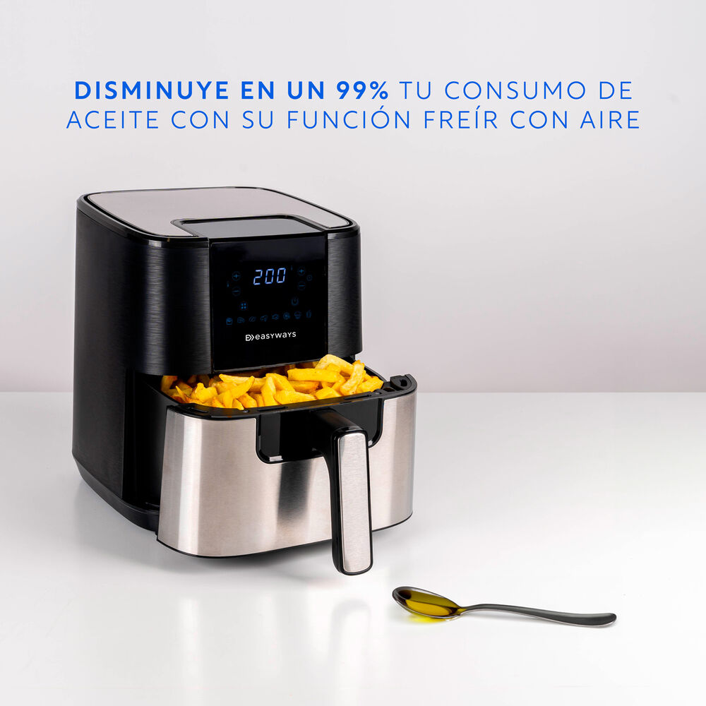 Freidora De Aire Air Fryer Chic 5,5 L Easyways image number 4.0