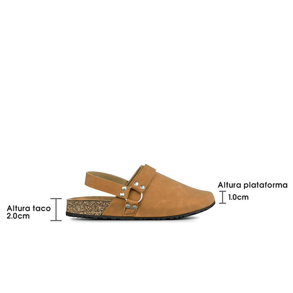 Zueco Vintage Casual Mujer Weide Lt133 image number 4.0