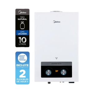 Calefont Midea MGWH10-20MDNCLW-GL / Gas Licuado / 10 Litros